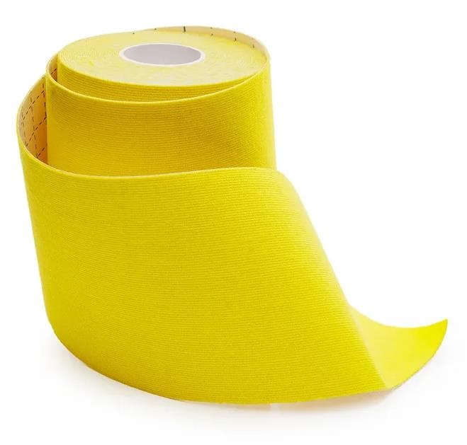 FitRule Кинезио Тейп Tape 7,5 cм х 5 м (Желтый)