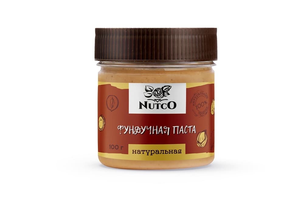 NUTCO Фундучная паста натуральная - 100g