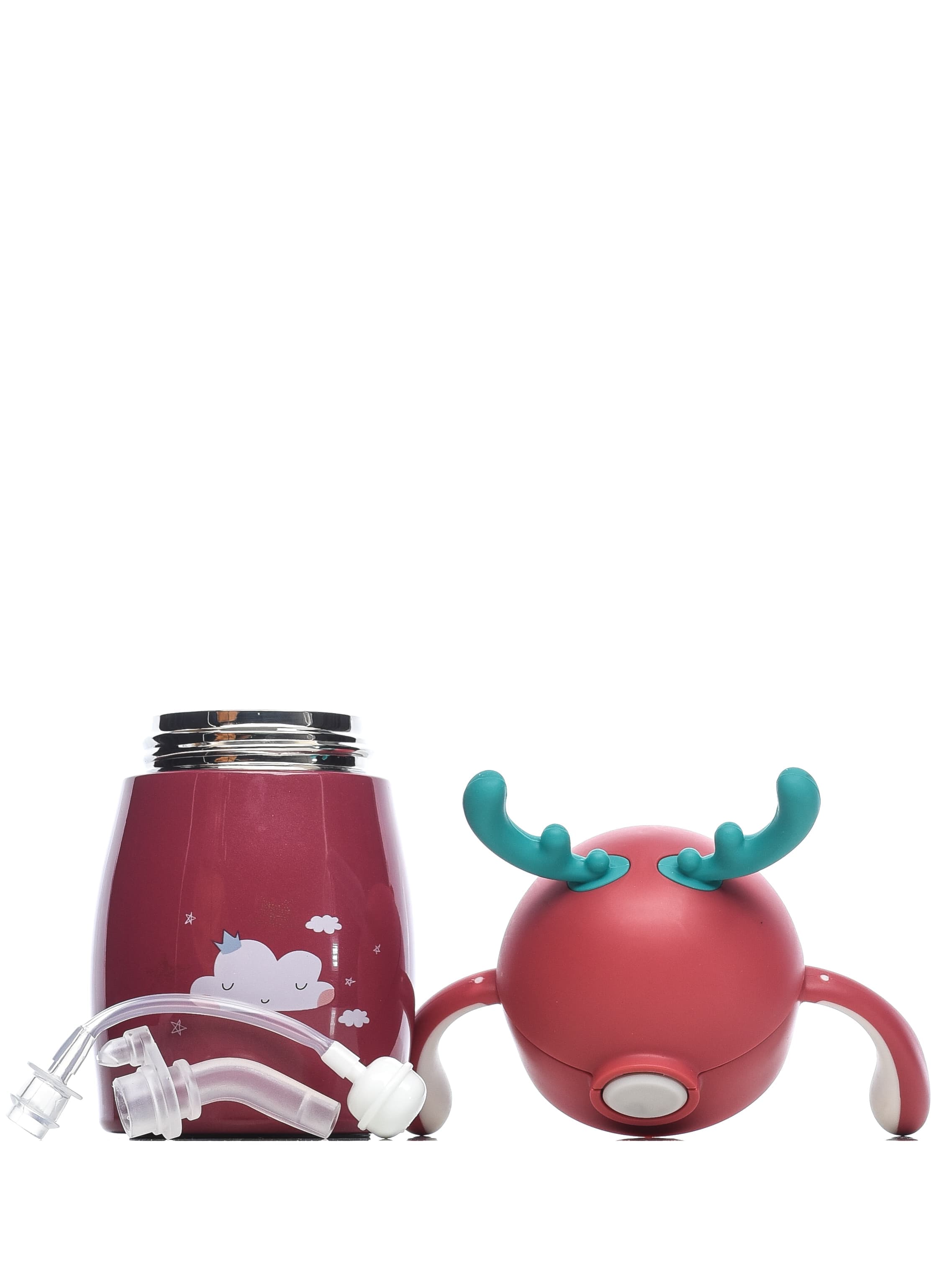 Детская бутылочка для воды Diller 8952 280 ml (Красный)