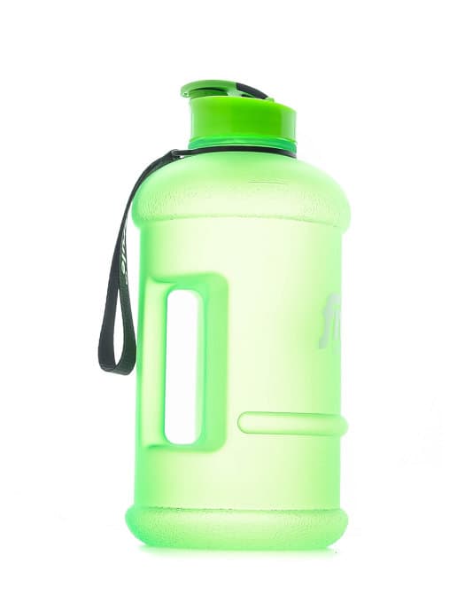 FitRule Бутыль прорезиненная крышка щелчок 1,3L (Зеленая)