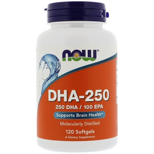 NOW DHA 250mg 120 caps