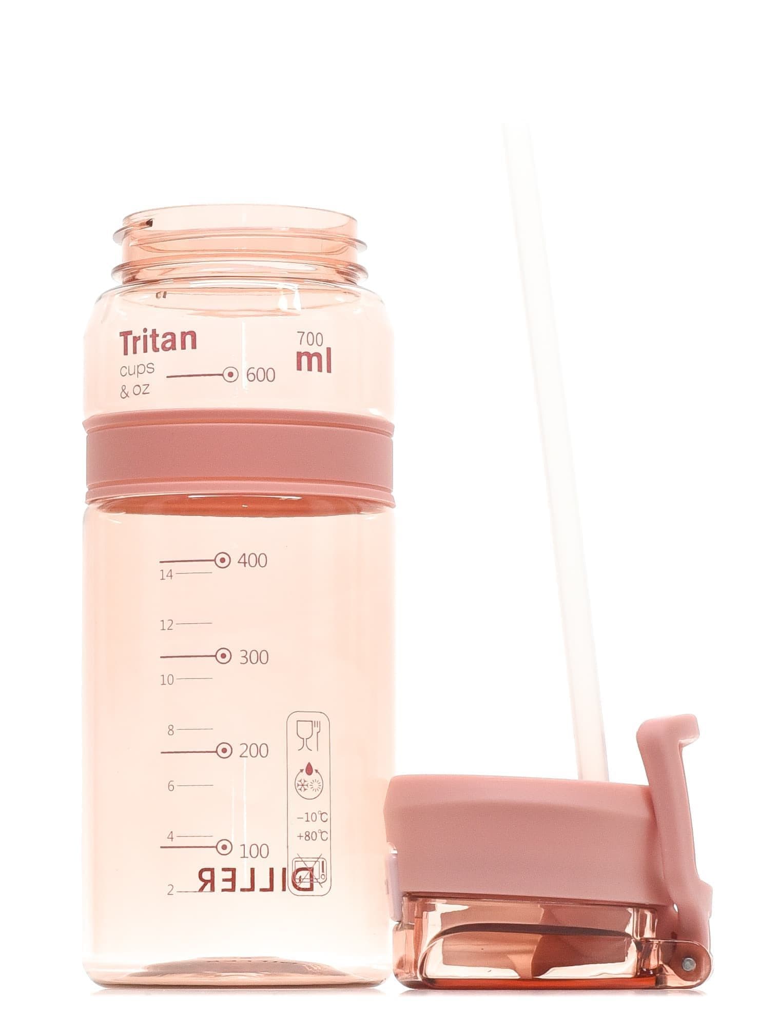 Бутылка для воды Diller D36 700 ml (Розовый)