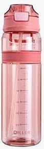 Бутылка для воды Diller D36 550 ml (Розовый)