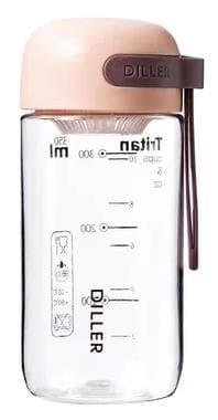 Бутылка для воды Diller D31 350 ml (Розовый)