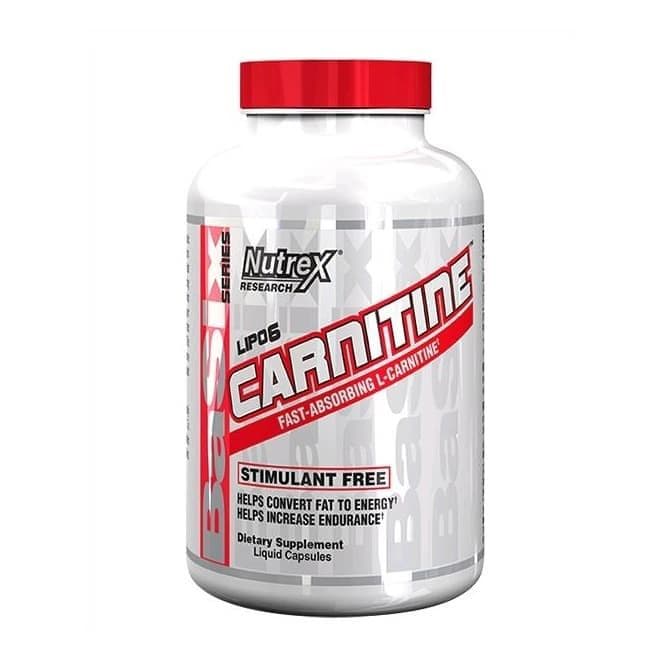 Nutrex Carnitine 1000 60caps/ БАД К ПИЩЕ L-Карнитин 1000 Нутрекс / капсулы по 900 мг № 60